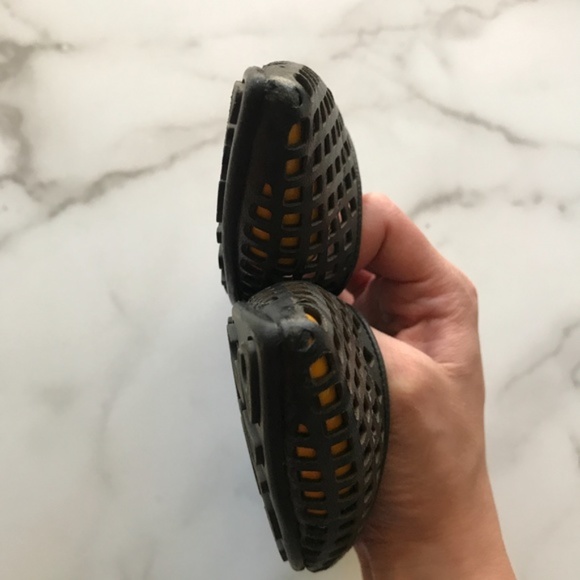 AUTHENTIC Jimmy Choo Black Gianna Pointed Toe Flats Size 38 - Picture 7 of 8